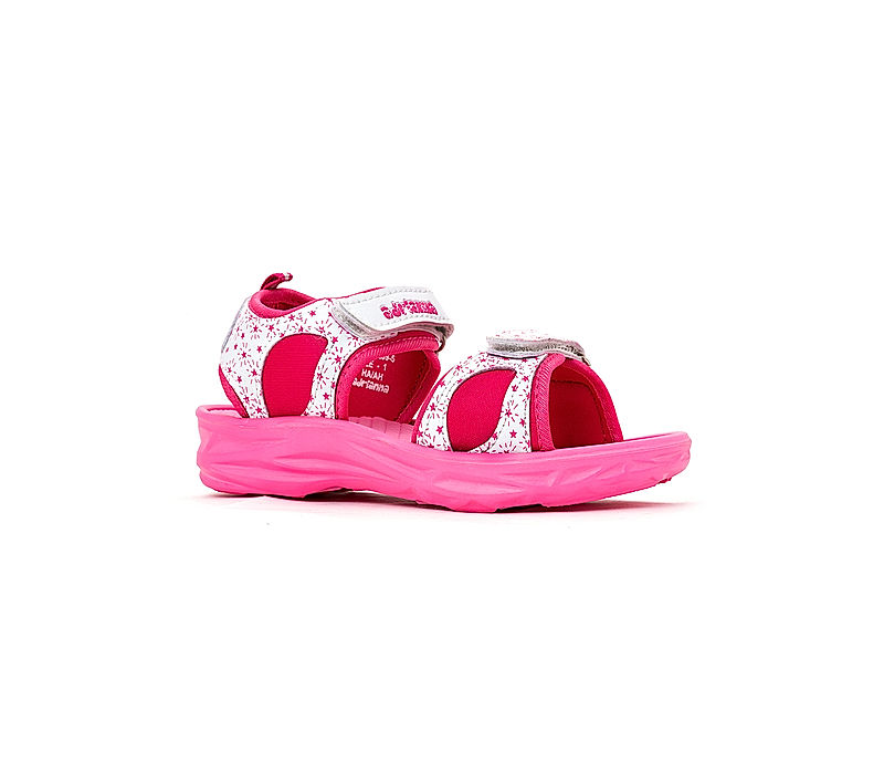 KHADIM Adrianna Pink Floaters Kitto Sandal for Girls - 5-10 yrs (2894305)