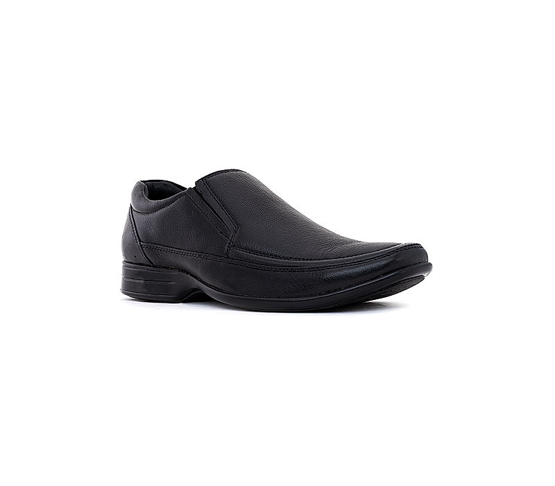 KHADIM British Walkers Black Leather Formal Slip On Shoe for Men (3592376)