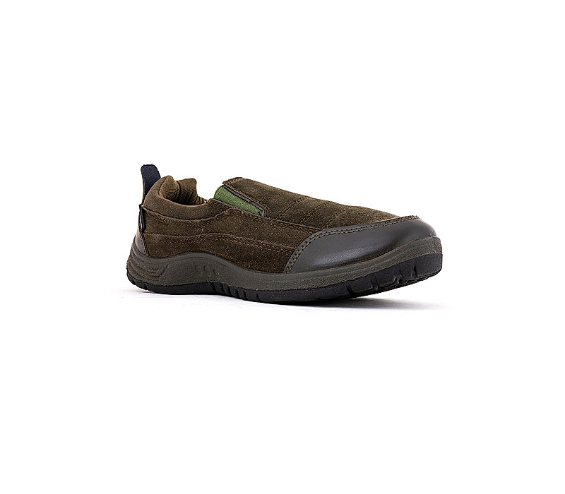 KHADIM Turk Olive Green Slip On Sneakers Casual Shoe for Men (5198087)