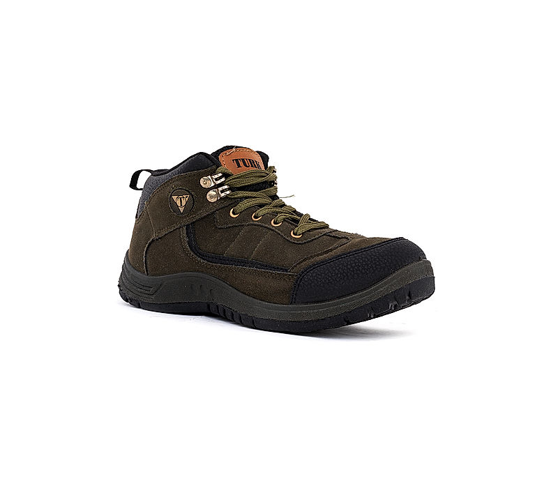 KHADIM Turk Olive Green Sneaker Boot Casual Shoe for Men (5198107)