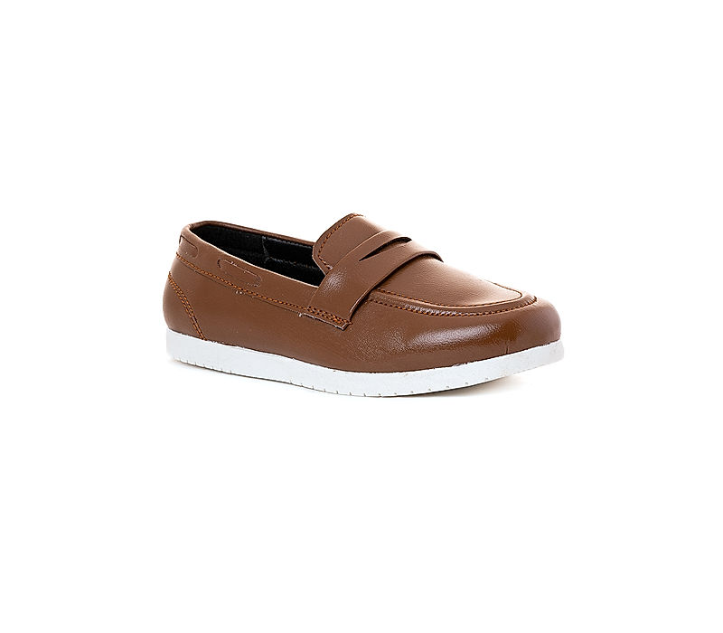 KHADIM Pedro Brown Moccasins Casual Shoe for Boys - 8-13 yrs (5240854)