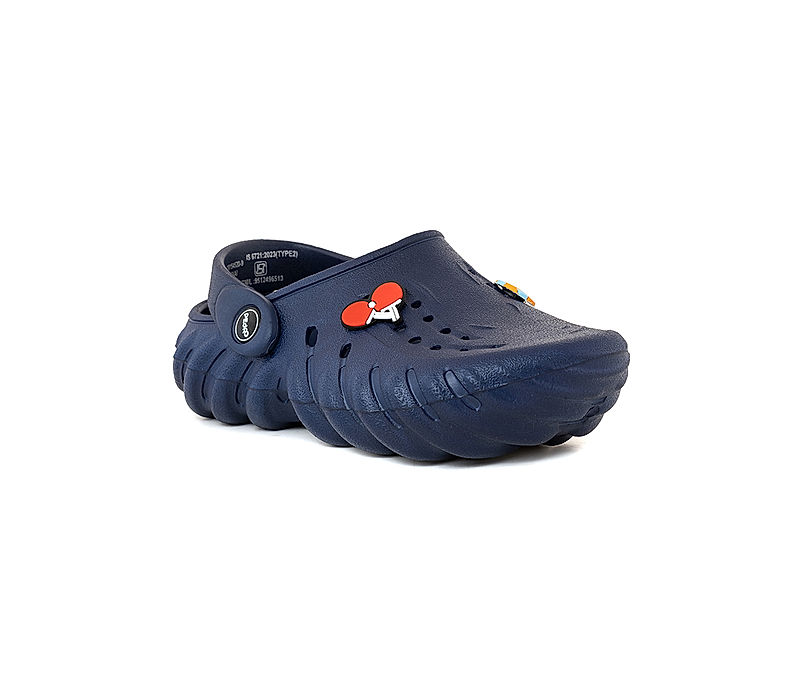 KHADIM Pedro Navy Washable Clog Sandal for Boys (5201549)