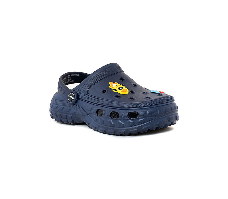 KHADIM Pedro Navy Washable Clog Sandal for Boys (5201559)