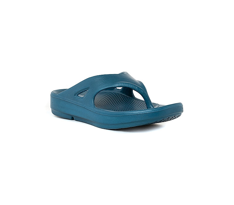 KHADIM Waves Teal Washable Slippers for Women (6313339)