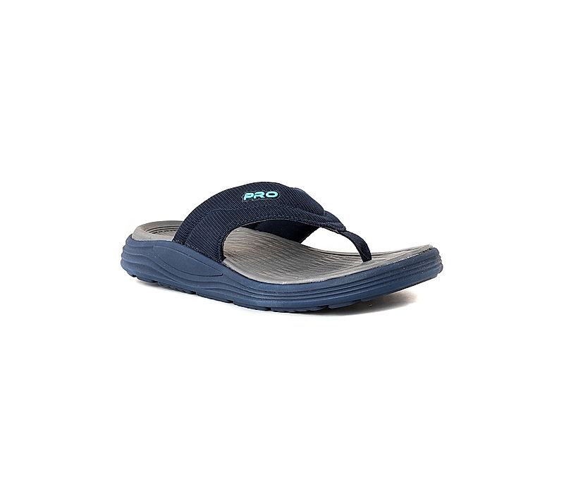 KHADIM Pro Navy Casual Flip Flops for Men (5191579)