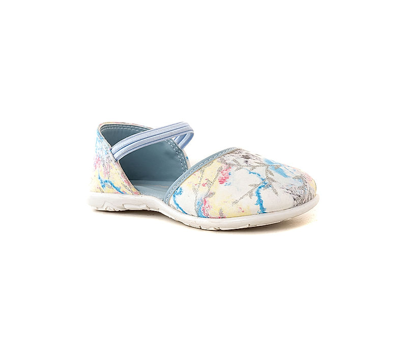 KHADIM Bonito Blue Flat D'orsay Sandal for Baby Girls (6537959)