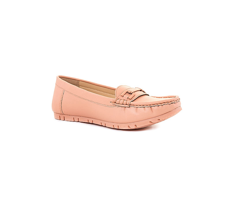 KHADIM Sharon Pink Horsebit Loafers Casual Shoe for Women (2753095)