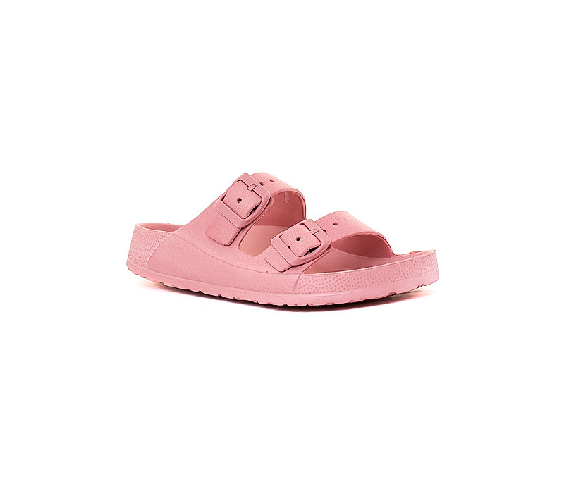 KHADIM Waves Pink Washable Slide Slippers for Women (6760305)