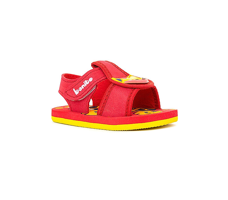KHADIM Bonito Red Casual Sandal for Kids - 2-4.5 yrs (4721885)