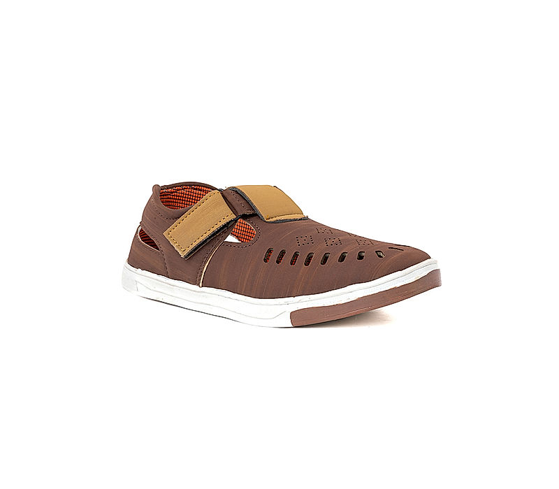 KHADIM Pedro Brown Casual Sandal Shoe for Boys - 5-13 yrs (5660474)