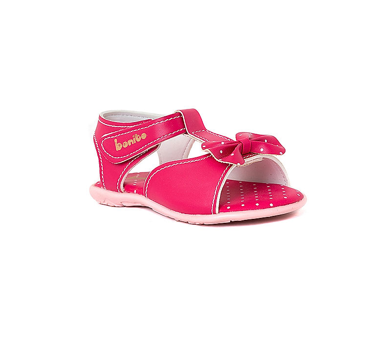 KHADIM Bonito Pink Flat Sandal for Girls - 2-4.5 yrs (6536945)