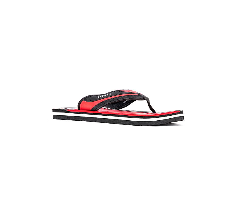 KHADIM Pro Red Washable Flip Flops for Men (6930095)
