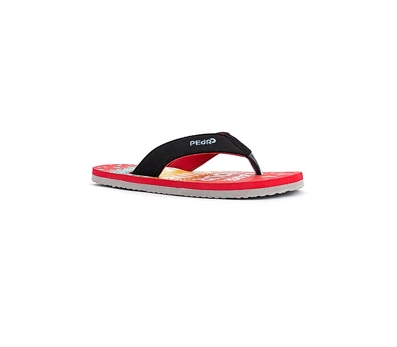 KHADIM Pedro Red Indoor Thong Slippers for Boys - 8-13 yrs (7281465)