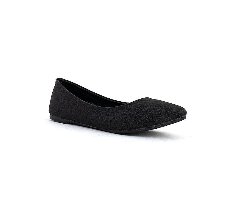 KHADIM Black Ballerina Casual Shoe for Women (5160996)