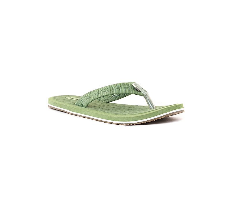 KHADIM Waves Green Indoor Slippers for Women (5191327)