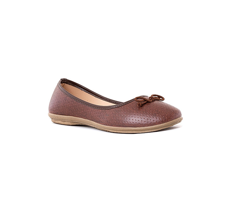 KHADIM Brown Ballerina Casual Shoe for Women (5199974)