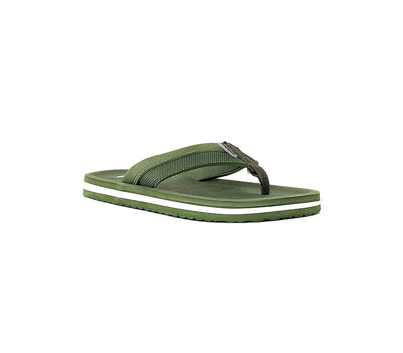 KHADIM Pro Green Casual Slippers for Men (5199997)