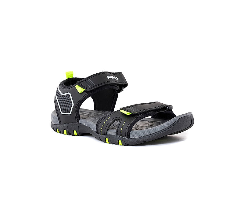 KHADIM Pro Black Floaters Kitto Sandal for Men (6700136)