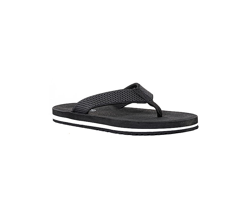 KHADIM Pro Black Indoor Slippers for Men (6930156)