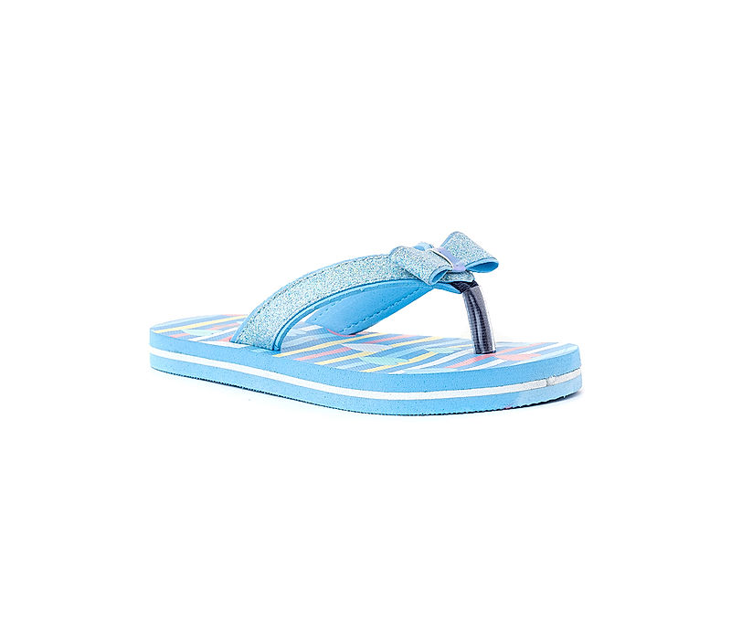 KHADIM Adrianna Blue Casual Slippers for Girls - 4.5-12 yrs (7281849)