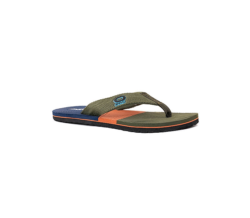 KHADIM Pro Olive Green Indoor Slippers for Men (7680077)