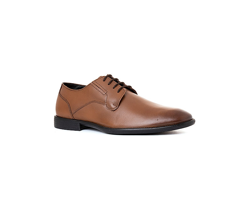 KHADIM British Walkers Brown Leather Formal Derby Shoe for Men (1915134)