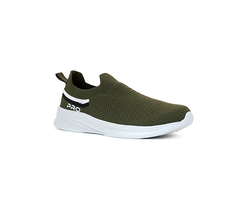 KHADIM Pro Olive Green Walking Sports Shoes for Men (6540117)