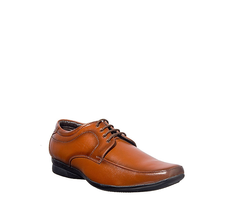 KHADIM Brown Leather Formal Derby Shoe for Men (4532284)