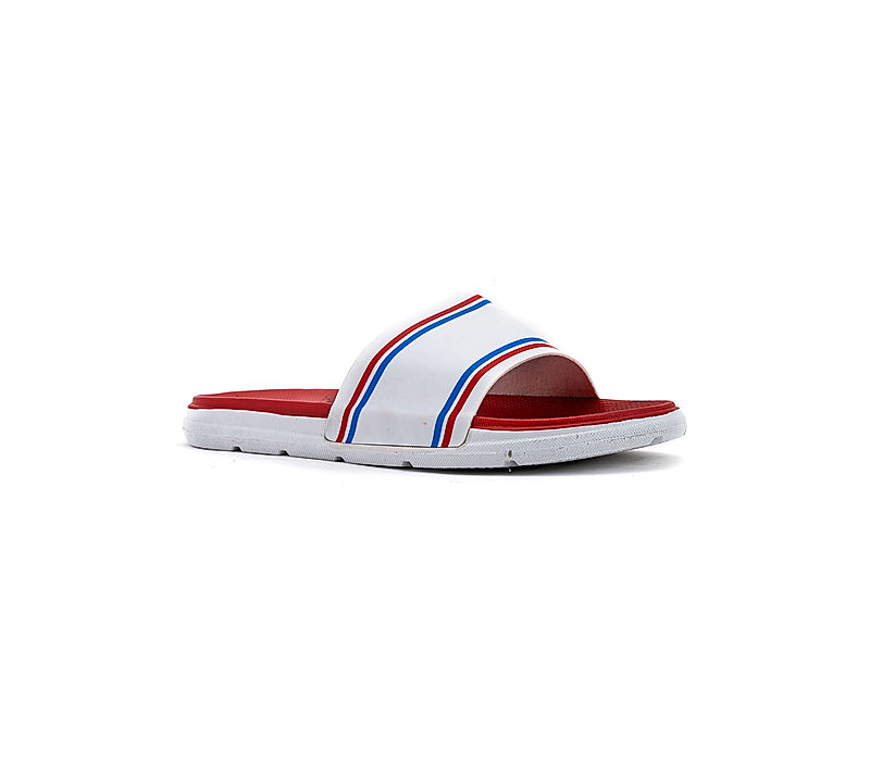 KHADIM Pro White Casual Mule Slide Slippers for Men (3361515)