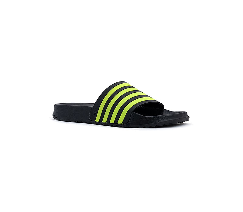 KHADIM Pro Black Washable Mule Slide Slippers for Men (4730946)