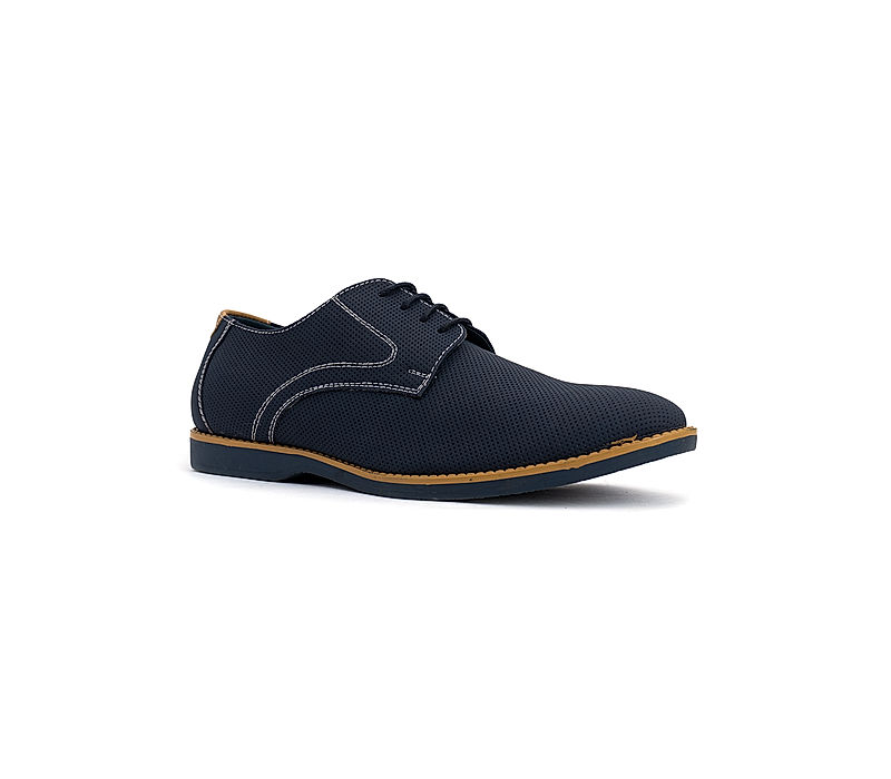 KHADIM Lazard Navy Blue Formal Derby Shoe for Men (4832669)