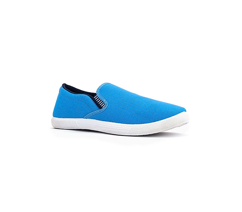KHADIM Pro Blue Loafer Sneakers Canvas Shoe for Men (5198729)