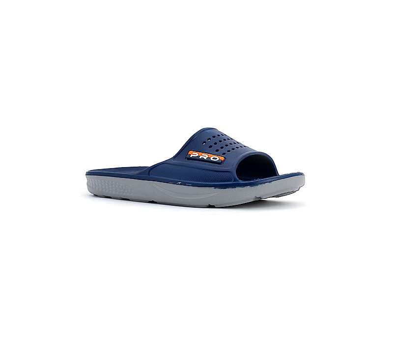 KHADIM Pro Blue Washable Mule Slide Slippers for Men (6780029)