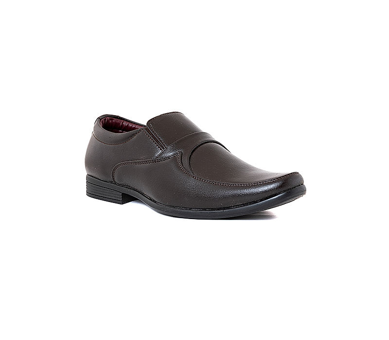 KHADIM Dunford Brown Formal Slip On Shoe for Men (7236344)