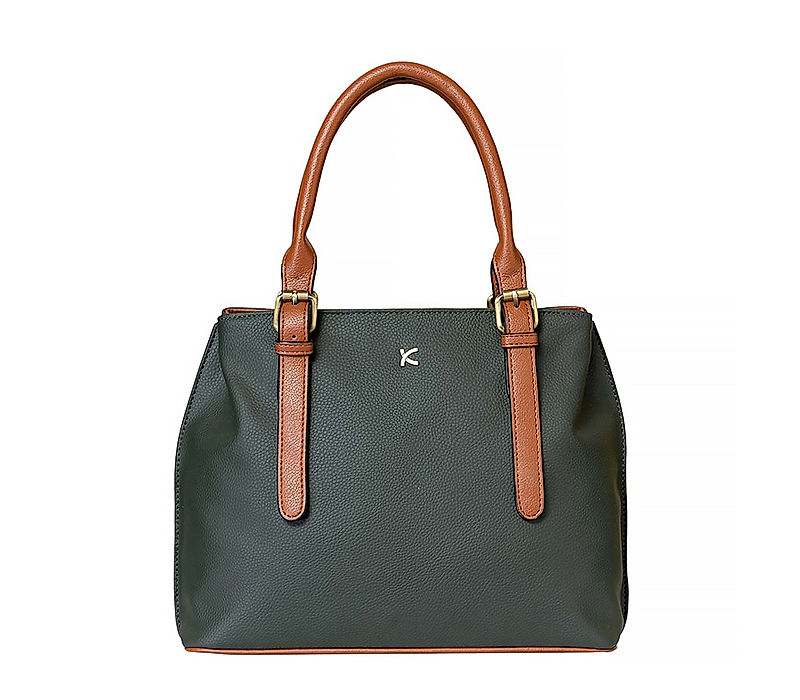 Khadim Olive Green Casual Handbag for Women (5211367)