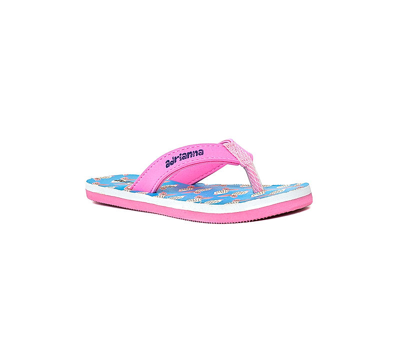 KHADIM Adrianna Blue Indoor Slippers for Girls - 4.5-12 yrs (4721739)