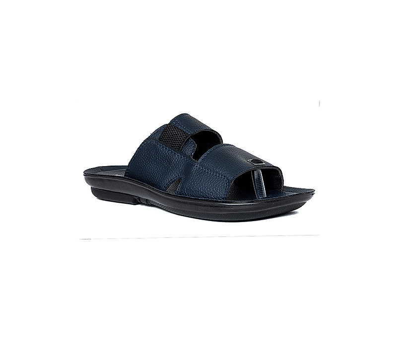 KHADIM Navy Blue Casual Slip On Sandal for Men (6540299)