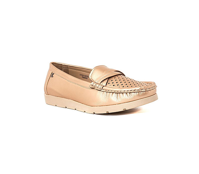 KHADIM Sharon Beige Loafers Casual Shoe for Women (2753138)