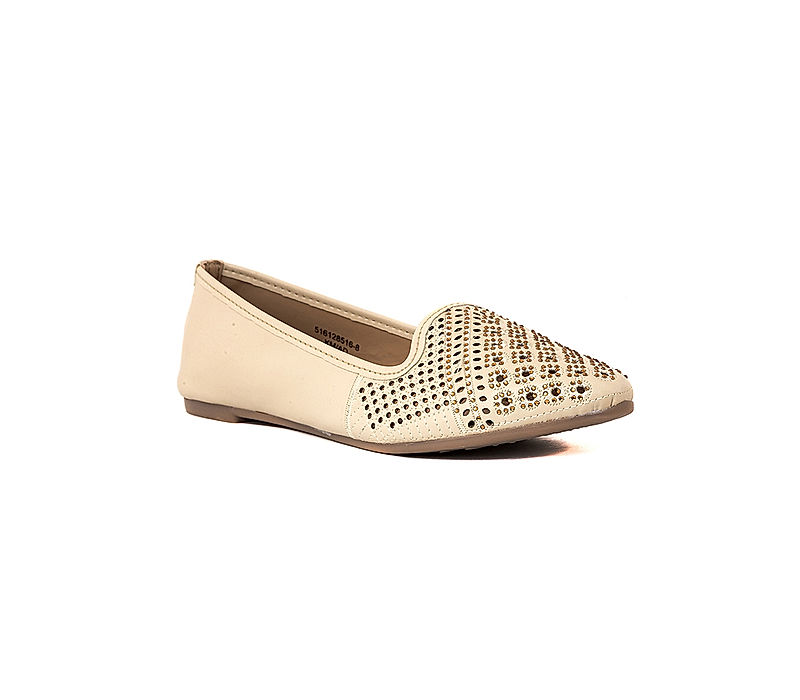 KHADIM Beige Ballerina Casual Shoe for Women (5161288)