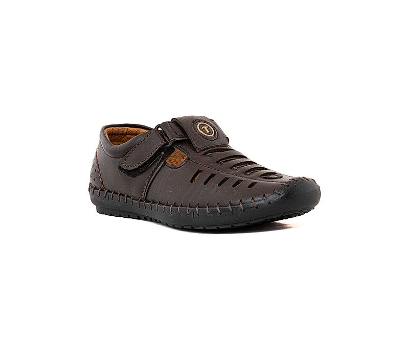 KHADIM Pedro Brown Casual Sandal Shoe for Boys - 5-13 yrs (6150233)