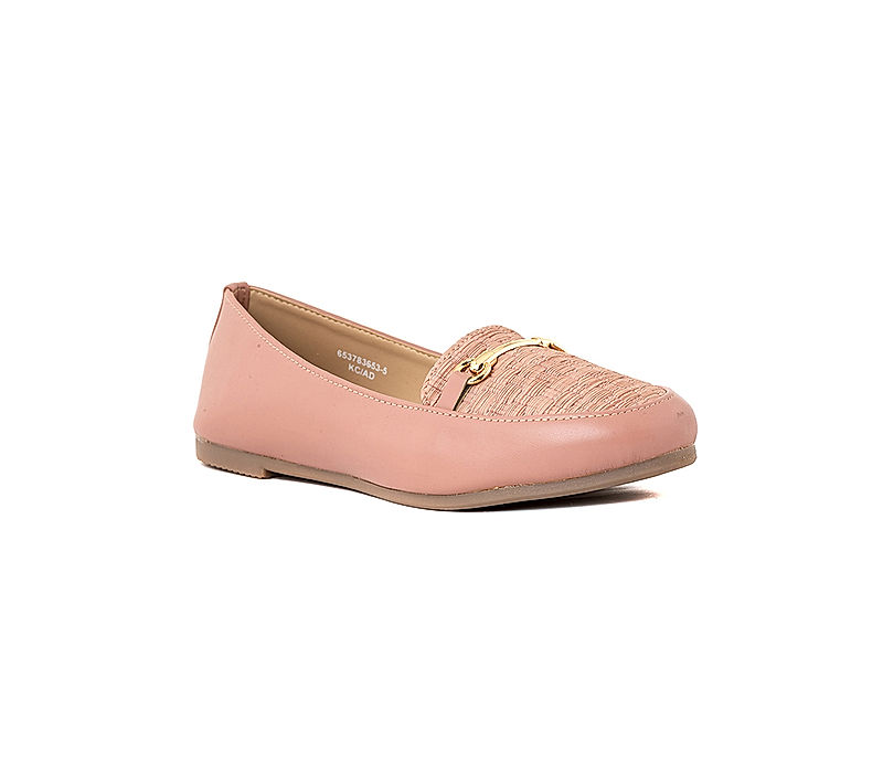 KHADIM Pink Horsebit Loafers Casual Shoe for Women (6537835)