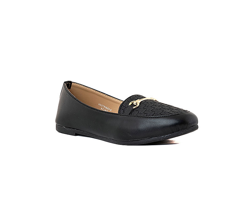 KHADIM Navy Blue Horsebit Loafers Casual Shoe for Women (6537836)