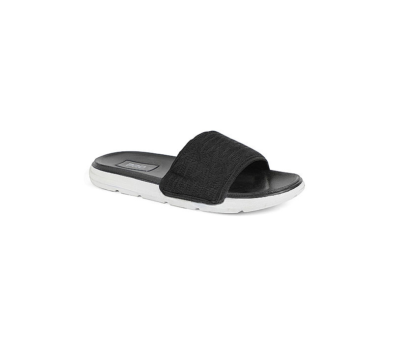 KHADIM Pro Black Casual Mule Slide Slippers for Men (3361286)