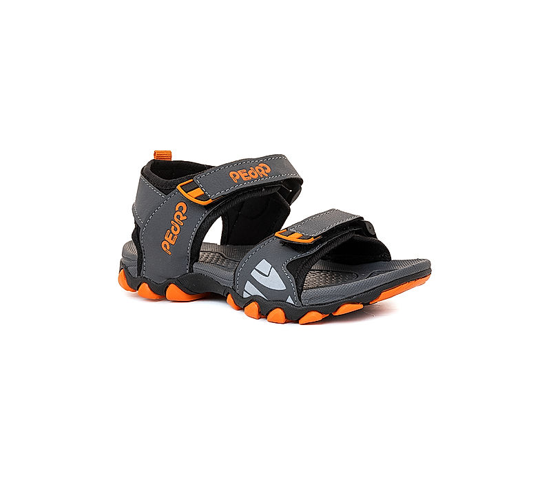KHADIM Pedro Grey Floaters Kitto Sandal for Boys - 5-7.5 yrs (7250135)
