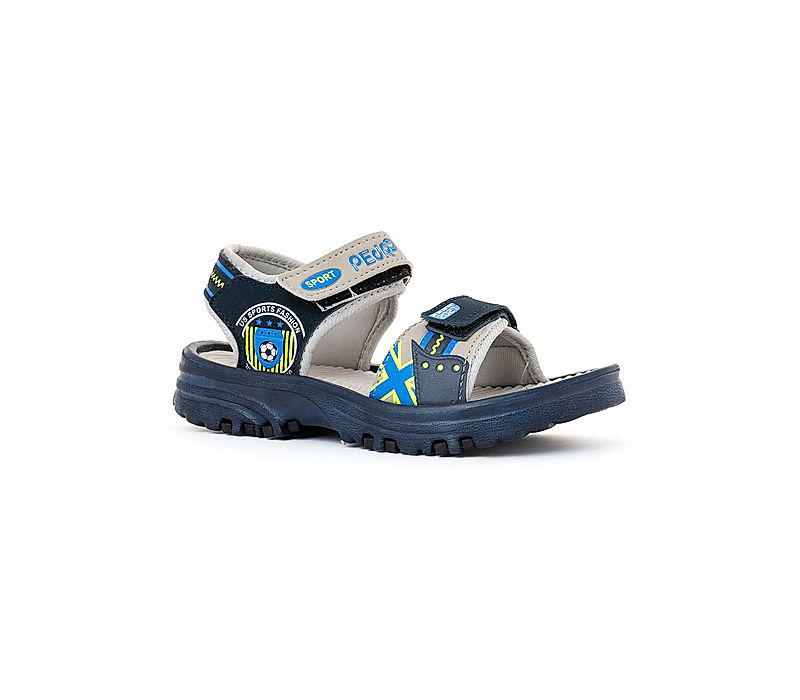 KHADIM Pedro Grey Floaters Kitto Sandal for Boys - 5-13 yrs (4730982)