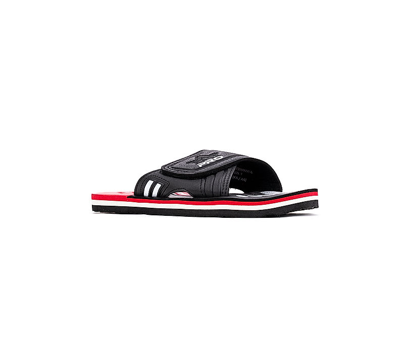 KHADIM Pro Black Casual Mule Slide Slippers for Men (6930106)