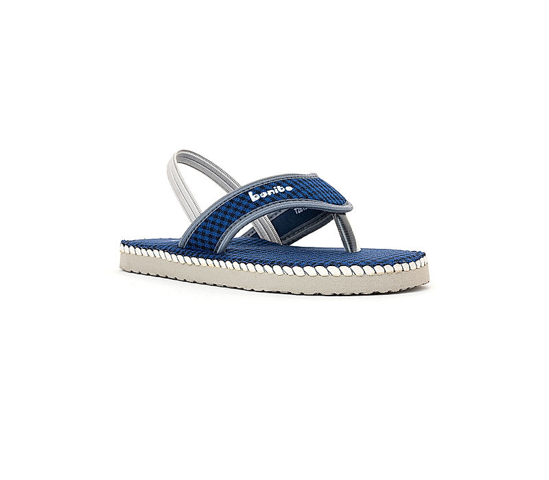 KHADIM Bonito Navy Blue Casual Slingback Slippers for Kids - 2-4.5 yrs (7281549)