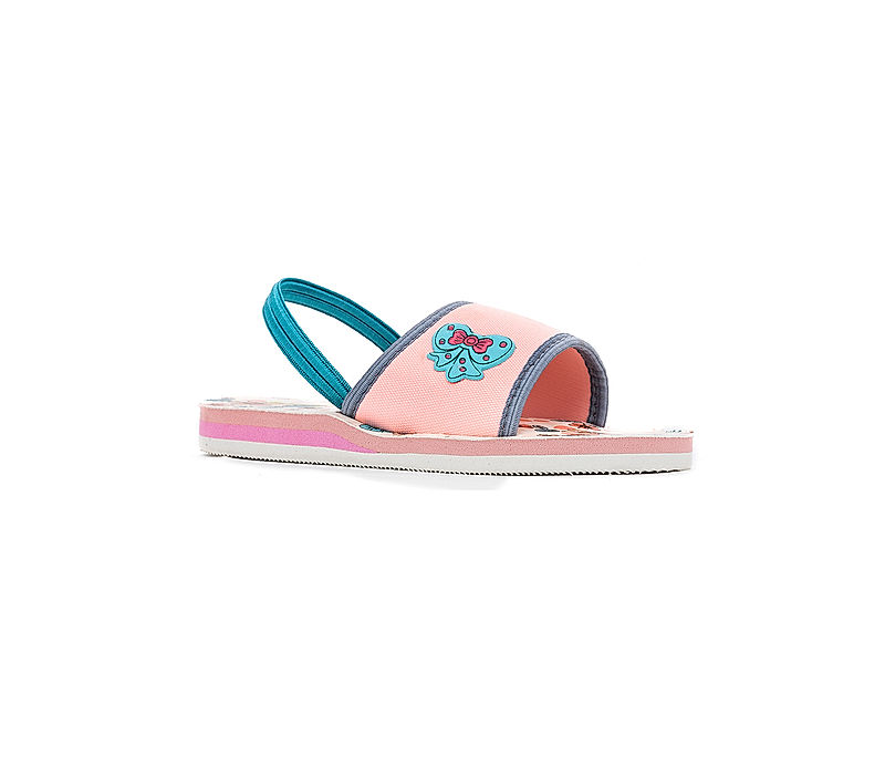 KHADIM Bonito Pink Flat Slingback Sandal for Girls - 2-4.5 yrs (7281555)