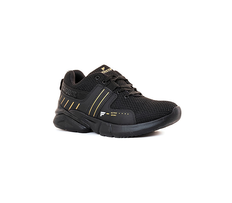 KHADIM Fitnxt Black Gym Sports Shoes for Men (7170176)