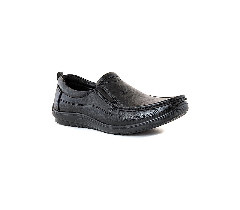 KHADIM Black Loafers Formal Shoe for Men (2011086)